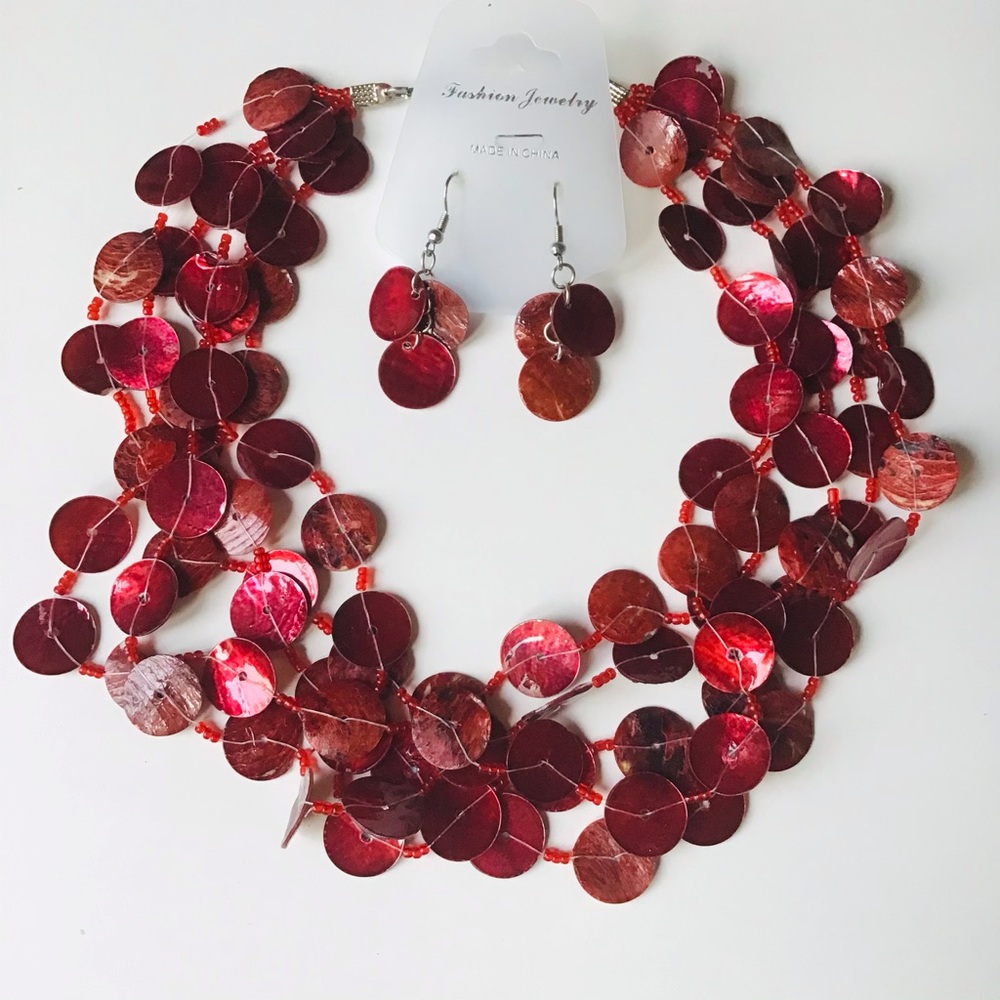 Jewerly Set - Necklace + Earings